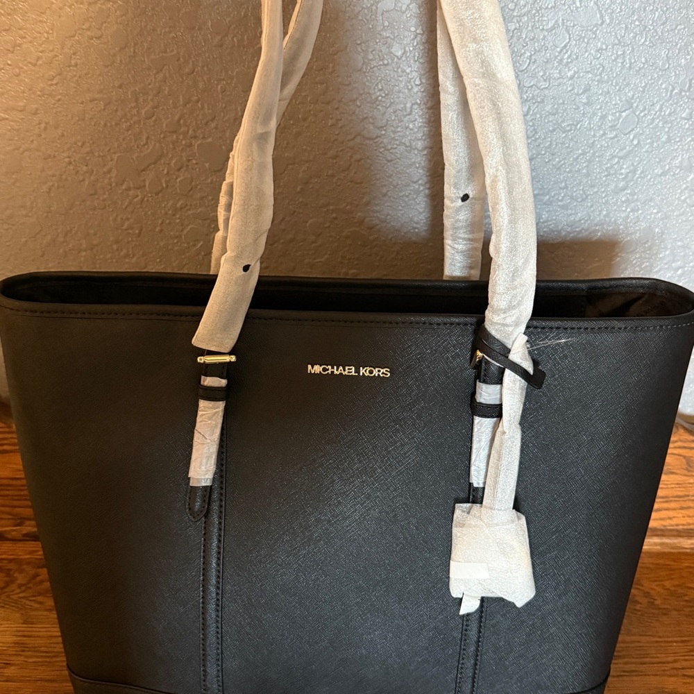 Michael Kors Black Tote Bag